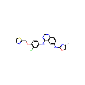 (R)-N4-(3-Chloro-4-(thiazol-2-ylmethoxy)phenyl)-N6-(4-methyl-4,5-dihydrooxazol-2-yl)quinazoline-4,6-diamine