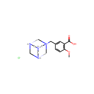 (3R,5R,7R)-1-(3-carboxy-4-methoxybenzyl)-1,3,5,7-tetraazaadamantan-1-ium chloride