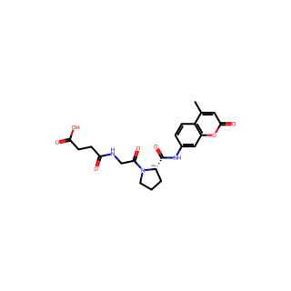 (S)-4-((2-(2-((4-Methyl-2-oxo-2H-chromen-7-yl)carbamoyl)pyrrolidin-1-yl)-2-oxoethyl)amino)-4-oxobutanoic acid