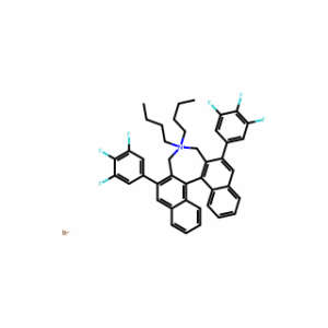 (11bS)-4,4-Dibutyl-4,5-dihydro-2,6-bis(3,4,5-trifluorophenyl)-3H-dinaphth[2,1-c:1′,2′-e]azepinium bromide