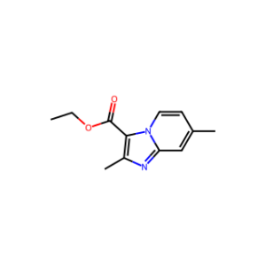 Imidazo[1,2-a]pyridine-3-carboxylic acid, 2,7-dimethyl-, ethyl ester