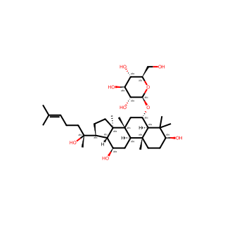 (3β,6α,12β,20R)-3,12,20-Trihydroxydammar-24-en-6-yl β-D-glucopyranoside