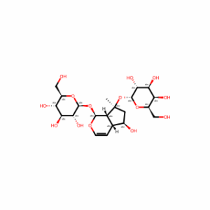 (1S,4aR,5R,7S,7aS)-1-(β-D-Glucopyranosyloxy)-1,4a,5,6,7,7a-hexahydro-5-hydroxy-7-methylcyclopenta[c]pyran-7-yl α-D-galactopyranoside