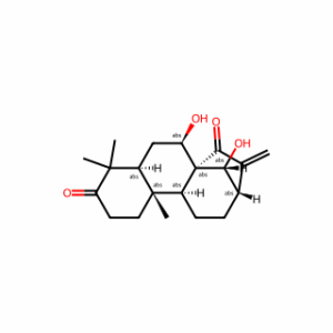 (4aS,6R,6aR,9S,11aS,11bR,12R)-6,12-Dihydroxy-4,4,11b-trimethyl-8-methylenedodecahydro-6a,9-methanocyclohepta[a]naphthalene-3,7-dione