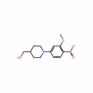(1-(3-Methoxy-4-nitrophenyl)piperidin-4-yl)methanol