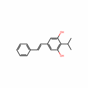 (E)-3,5-Dihydroxy-4-isopropylstilbene