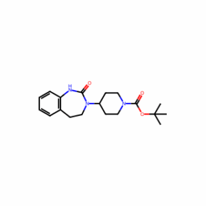 tert-butyl 4-(2-oxo-1,2,4,5-tetrahydrobenzo[d][1,3]diazepin-3-yl)piperidine-1-carboxylate
