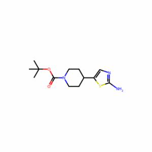 tert-Butyl 4-(2-aminothiazol-5-yl)piperidine-1-carboxylate