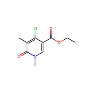 Ethyl 4-chloro-1,5-dimethyl-6-oxo-1,6-dihydropyridine-3-carboxylate