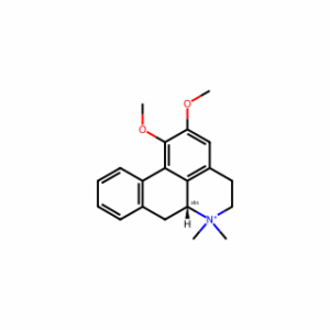 (R)-1,2-Dimethoxy-6,6-dimethyl-5,6,6a,7-tetrahydro-4H-dibenzo[de,g]quinolin-6-ium