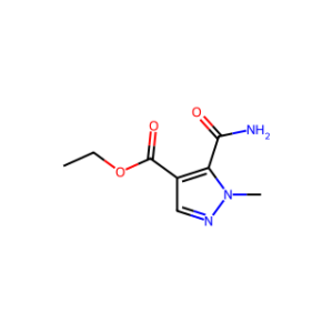 Ethyl 5-(aminocarbonyl)-1-methyl-1H-pyrazole-4-carboxylate