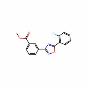 Methyl 3-(5-(2-fluorophenyl)-1,2,4-oxadiazol-3-yl)benzoate