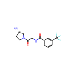 (S)-N-(2-(3-Aminopyrrolidin-1-yl)-2-oxoethyl)-3-(trifluoromethyl)benzamide