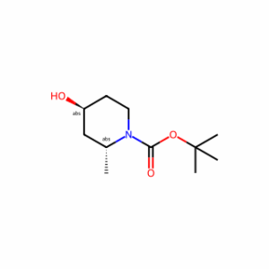 (2R,4S)-tert-Butyl 4-hydroxy-2-methylpiperidine-1-carboxylate