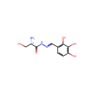 (S,E)-2-Amino-3-hydroxy-N′-(2,3,4-trihydroxybenzylidene)propanehydrazide