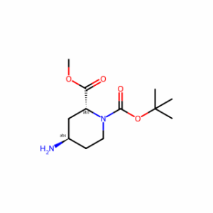 (2R,4R)-1-tert-Butyl 2-methyl 4-aminopiperidine-1,2-dicarboxylate