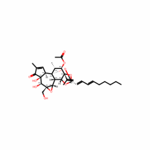 (2S,3aR,3bS,3cS,4aR,5S,5aS,8aR,8bR,9R,10R,10aS)-10-(Acetyloxy)-3a,3b,3c,4a,5,5a,8a,9,10,10a-decahydro-5,5a-dihydroxy-4a-(hydroxymethyl)-7,9-dimethyl-10a-(1-methylethenyl)-2-(1E,3E)-1,3-nonadien-1-yl-6H-2,8b-epoxyoxireno[6,7]azuleno[5,4-e]-1,3-benzodioxol-