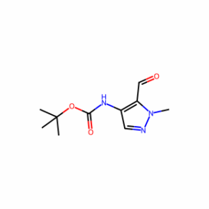 tert-Butyl (5-formyl-1-methyl-1H-pyrazol-4-yl)carbamate