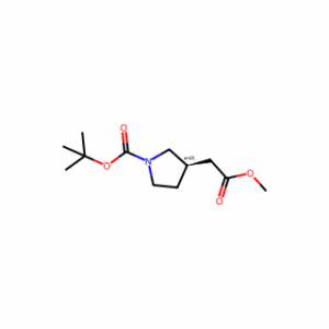 tert-Butyl 3-(2-methoxy-2-oxoethyl)pyrrolidine-1-carboxylate