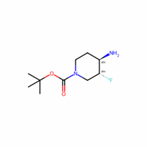 (3R,4R)-tert-Butyl 4-amino-3-fluoropiperidine-1-carboxylate