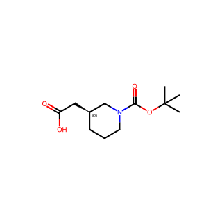 (S)-2-(1-(tert-Butoxycarbonyl)piperidin-3-yl)acetic acid