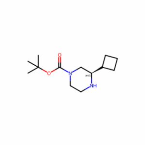 tert-butyl 3-cyclobutylpiperazine-1-carboxylate