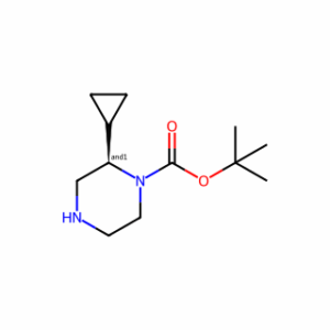 tert-butyl 2-cyclopropylpiperazine-1-carboxylate