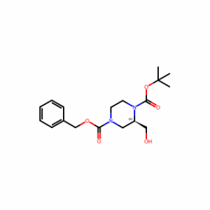 (R)-4-Benzyl 1-Tert-Butyl 2-(Hydroxymethyl)Piperazine-1,4-Dicarboxylate