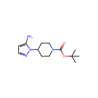 tert-Butyl 4-(5-amino-1H-pyrazol-1-yl)piperidine-1-carboxylate