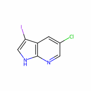 5-chloro-3-iodo-1H-pyrrolo[2,3-b]pyridine