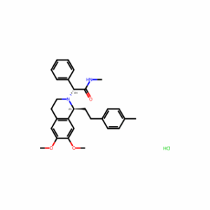 (R)-2-((S)-6,7-Dimethoxy-1-(4-Methylphenethyl)-3,4-Dihydroisoquinolin-2(1H)-Yl)-N-Methyl-2-Phenylacetamide Hydrochloride