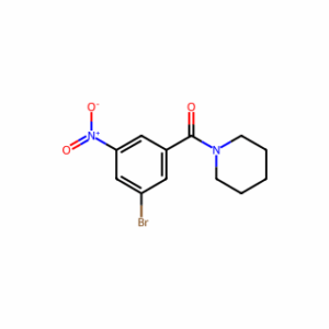 (3-Bromo-5-nitrophenyl)(piperidin-1-yl)methanone