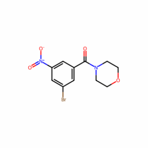 (3-Bromo-5-nitrophenyl)(morpholino)methanone