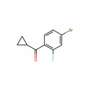 (4-Bromo-2-fluorophenyl)(cyclopropyl)methanone