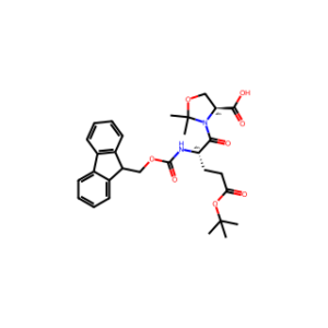 (S)-3-((S)-2-((((9H-Fluoren-9-Yl)Methoxy)Carbonyl)Amino)-5-(Tert-Butoxy)-5-Oxopentanoyl)-2,2-Dimethyloxazolidine-4-Carboxylic Acid