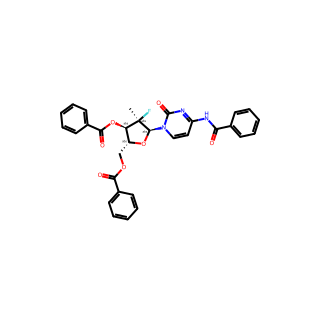 (2R,3R,4R,5S)-5-(4-benzamido-2-oxopyrimidin-1(2H)-yl)-2-((benzoyloxy)methyl)-4-fluoro-4-methyltetrahydrofuran-3-yl benzoate