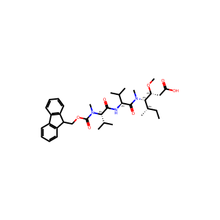 (5S,8S,11S,12R)-11-((S)-sec-butyl)-1-(9H-fluoren-9-yl)-5,8-diisopropyl-12-methoxy-4,10-dimethyl-3,6,9-trioxo-2-oxa-4,7,10-triazatetradecan-14-oic acid