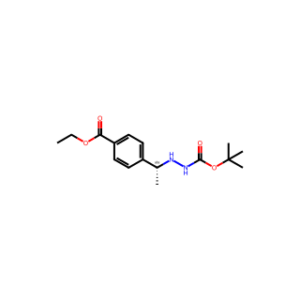 (R)-tert-butyl 2-(1-(4-(ethoxycarbonyl)phenyl)ethyl)hydrazinecarboxylate