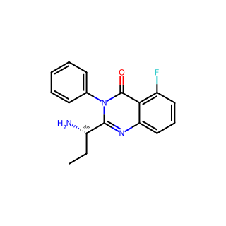 (S)-2-(1-Aminopropyl)-5-fluoro-3-phenylquinazolin-4(3H)-one