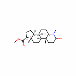 (4aR,4bS,6aS,7S,9aS,9bS,11aR)-methyl 1,4a,6a-trimethyl-2-oxohexadecahydro-1H-indeno[5,4-f]quinoline-7-carboxylate