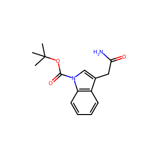 TERT-BUTYL 3-(2-AMINO-2-OXOETHYL)-1H-INDOLE-1-CARBOXYLATE