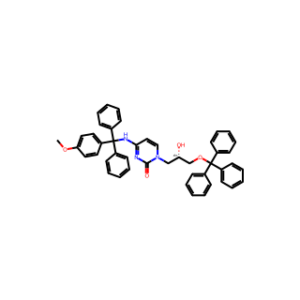 (S)-1-(2-hydroxy-3-(trityloxy)propyl)-4-(((4-methoxyphenyl)diphenylmethyl)amino)pyrimidin-2(1H)-one
