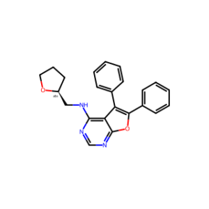 (S)-5,6-Diphenyl-N-((tetrahydrofuran-2-yl)methyl)furo[2,3-d]pyrimidin-4-amine