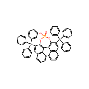(S)-2,2′-Dihydroxy-3,3′-bis(triphenylsilyl)-1,1′-binaphthalene cyclic phosphate