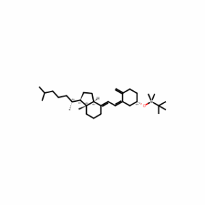 Tert-butyldimethyl(((E)-3-(2-((1R,3aS,7aR,E)-7a-methyl-1-((R)-6-methylheptan-2-yl)octahydro-4H-inden-4-ylidene)ethylidene)-4-methylenecyclohexyl)oxy)silane