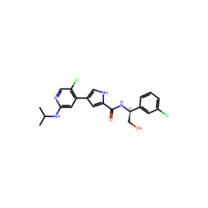 (S)-4-(5-Chloro-2-(isopropylamino)pyridin-4-yl)-N-(1-(3-chlorophenyl)-2-hydroxyethyl)-1H-pyrrole-2-carboxamide