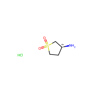 (3S)-3-ThiophenaMine tetrahydro-, 1,1-dioxide hydrochloride (1:1)