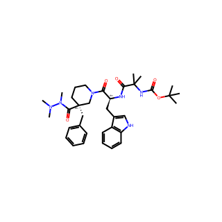 tert-Butyl (1-(((S)-1-((R)-3-benzyl-3-(1,2,2-trimethylhydrazinecarbonyl)piperidin-1-yl)-3-(1H-indol-3-yl)-1-oxopropan-2-yl)amino)-2-methyl-1-oxopropan-2-yl)carbamate