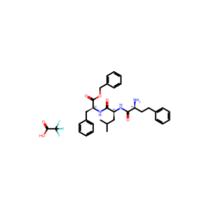 (S)-Benzyl 2-((S)-2-((S)-2-amino-4-phenylbutanamido)-4-methylpentanamido)-3-phenylpropanoate 2,2,2-trifluoroacetate