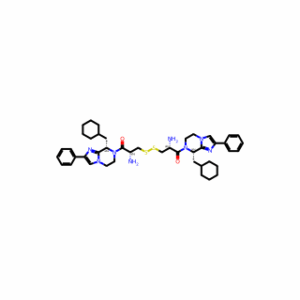 (2R,2′R)-3,3′-Disulfanediylbis(2-amino-1-((S)-8-(cyclohexylmethyl)-2-phenyl-5,6-dihydroimidazo[1,2-a]pyrazin-7(8H)-yl)propan-1-one)